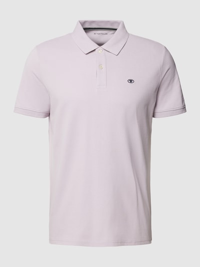 Tom Tailor Poloshirt aus Baumwolle mit Label-Detail Flieder 2