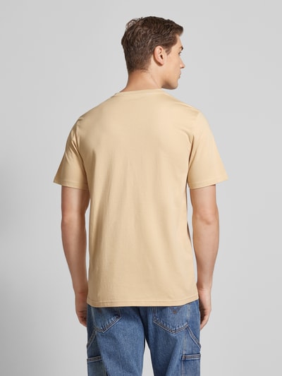 Carhartt Work In Progress T-Shirt mit Label-Patch Modell 'POCKET' Beige 5