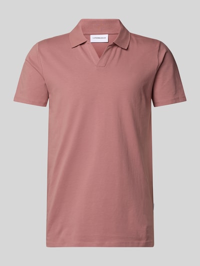 Lindbergh Poloshirt mit V-Ausschnitt Rosa 2