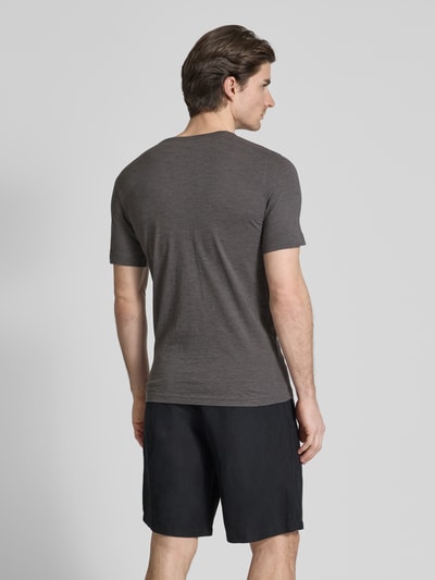 MCNEAL T-Shirt mit kurzer Knopfleiste Dunkelgrau 5