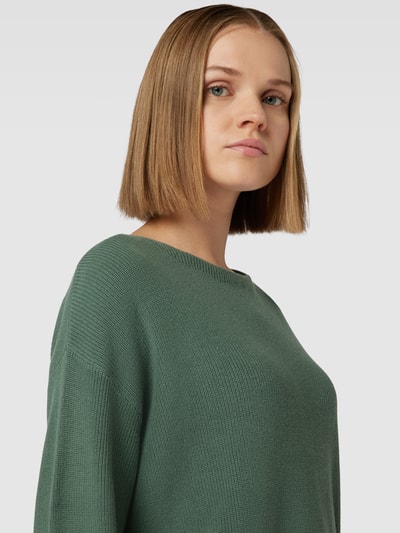 Christian Berg Woman Sweter z dzianiny z okrągłym dekoltem Khaki 3