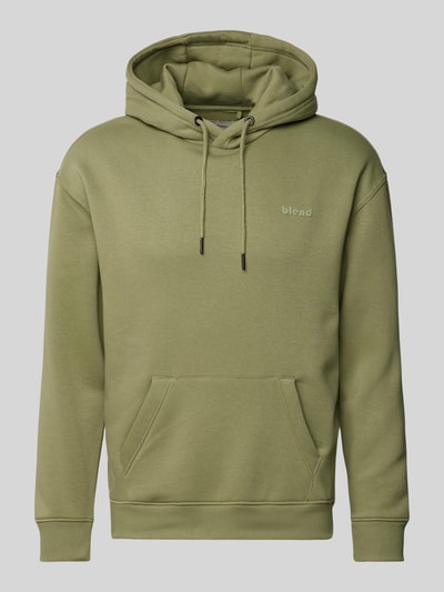 Blend Hoodie met capuchon, model 'Downton' Olijfgroen - 2