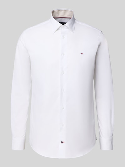 Tommy Hilfiger Regular fit zakelijk overhemd van puur katoen Wit - 2