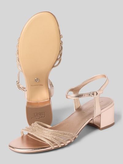 Tamaris Sandaletten mit Dornschließe Rose Gold 4