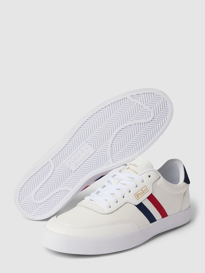 Polo Ralph Lauren Sneaker mit Label-Details Modell 'COURT' Weiß 5