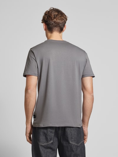 Replay T-Shirt mit Label-Detail Mittelgrau 5