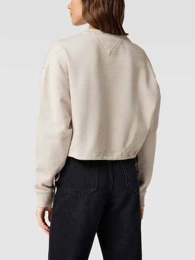 Tommy Jeans Sweatshirt mit Tunnelzug Sand 5