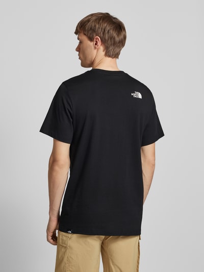The North Face T-Shirt mit Label-Print Modell 'Simple Dome' Black 5