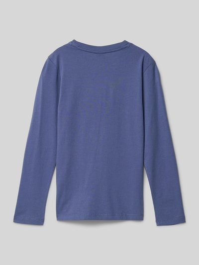 s.Oliver RED LABEL Regular fit shirt met lange mouwen van puur katoen Blauw - 3