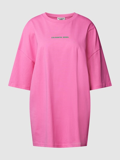 Colourful Rebel Oversized T-Shirt mit Label-Detail Modell 