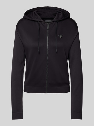 Guess Activewear Sweatjacke mit Label-Applikation Modell 'MARTINA' Black 1