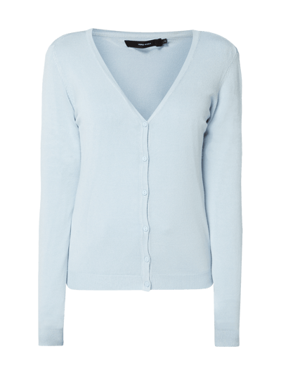 Vero Moda Cardigan mit V-Ausschnitt Hellblau 2