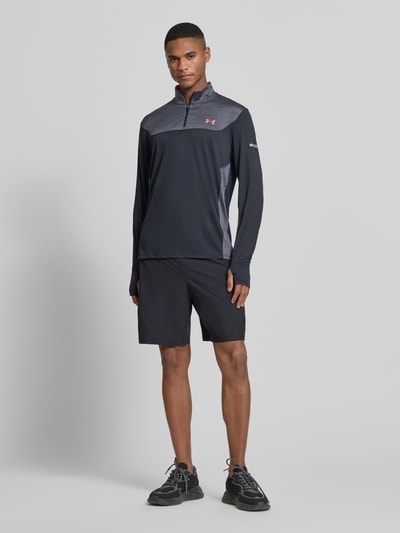 Under Armour Funktionsshirt mit Stehkragen Modell 'Tech Utility 1/4 Zip' Black 1