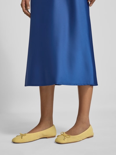 YAS Spódnica midi z plisami model ‘PELLA’ Granatowy 3