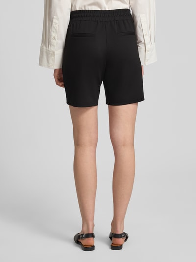 ICHI Shorts mit elastischem Bund Modell 'Kate' Black 5