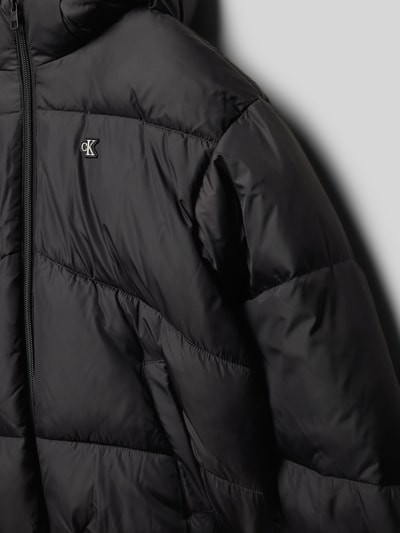 Calvin Klein Jeans Steppjacke mit Logo-Badge Black 2