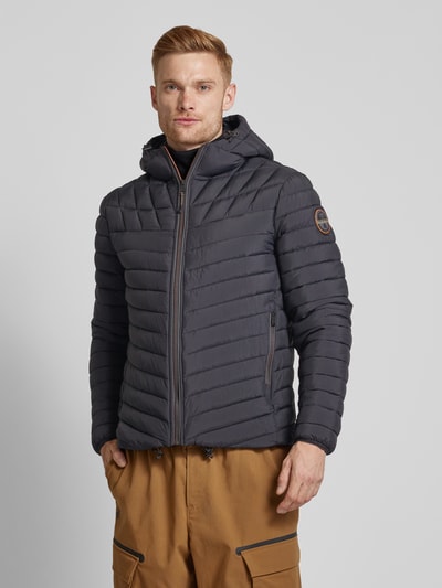 Napapijri Steppjacke mit Stehkragen Modell 'LAPAZ' Black 4