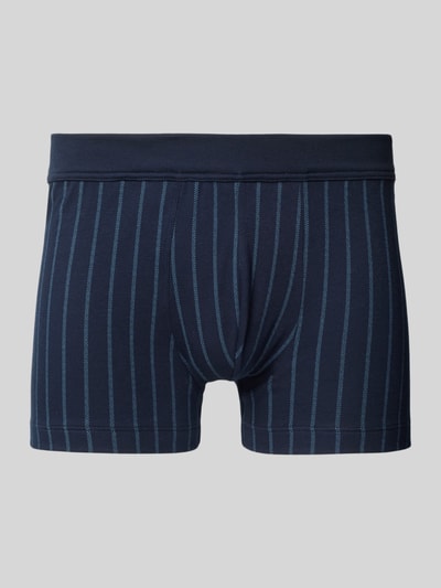 Schiesser Boxershort met elastische band in een set van 3 stuks Marineblauw - 1