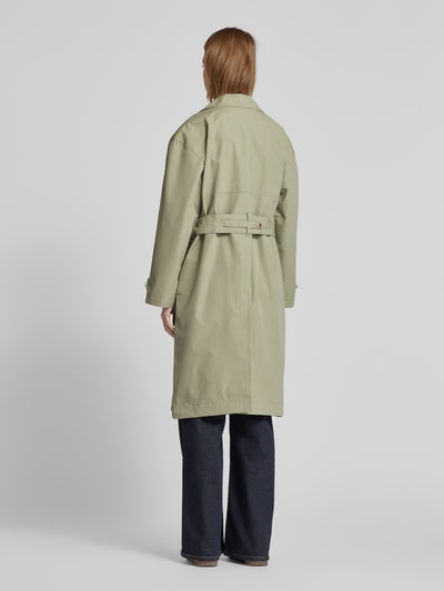 B.Young Trenchcoat mit Bindegürtel Modell 'Calea' Gruen 5