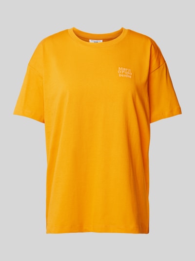 Marc O'Polo Denim T-Shirt mit Label-Stitching Orange 2