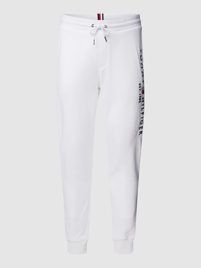 Tommy Hilfiger Sweatpants mit Label Details weiss online kaufen