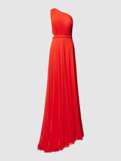 TROYDEN COLLECTION Avondjurk met one shoulder-band Oranje - 2