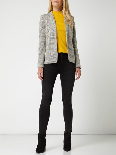 s.Oliver RED LABEL Jerseyblazer mit Zierpaspeln Mittelgrau 1