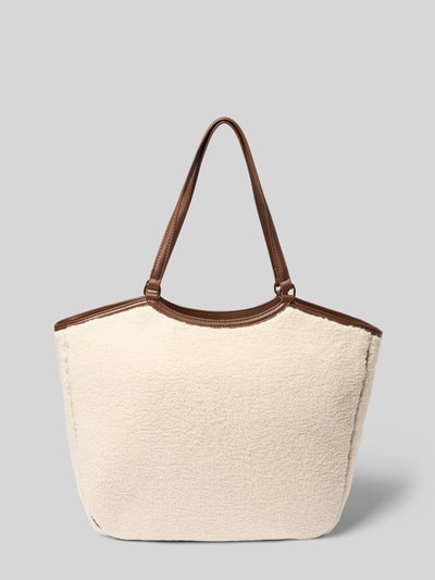 Liu Jo White Shopper aus Teddyfell Modell 'FERIELLE' Offwhite 3