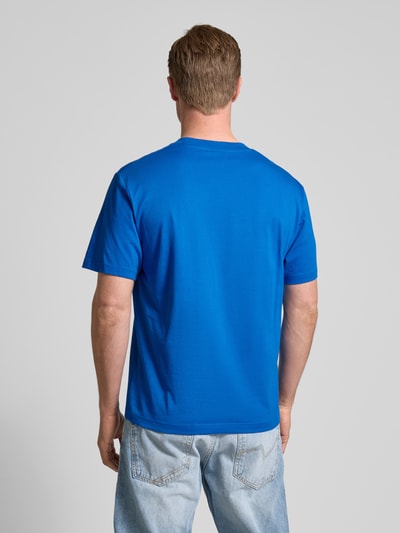 Lacoste T-Shirt mit Label-Patch Royal 5