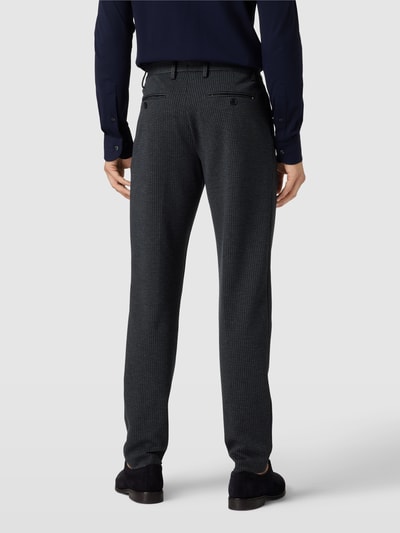 Tommy Hilfiger Pantalon met ruitmotief, model 'HAMPTON' Antraciet - 5