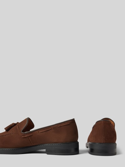 SELECTED HOMME Loafer mit Schleifen-Detail Modell 'BLAKE' Mittelbraun 2