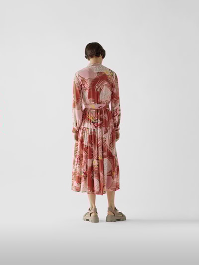an an londree Maxikleid aus Seide Haselnuss Braun 5