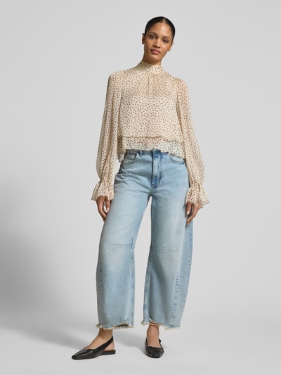 Rich & Royal Jeansy o kroju barrel fit z Efektem znoszenia Jasnoniebieski 1