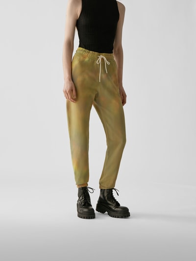 MSGM Sweathose mit Brand-Detail Hellbraun meliert 4