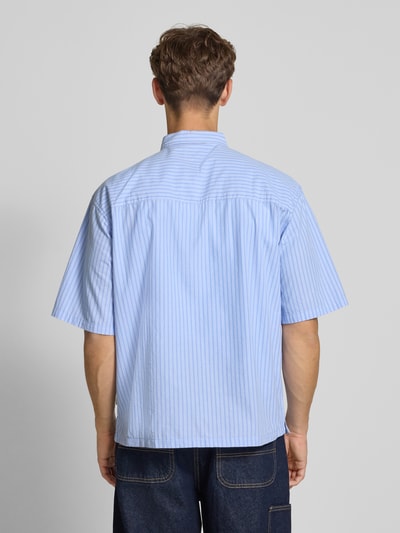 Redefined Rebel Freizeithemd mit Knopfleiste Modell 'FRANCIS' Hellblau 5