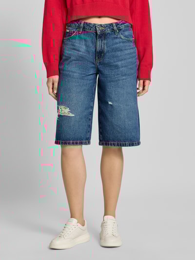 Guess Jeans Korte jeans met 5-pocketmodel Marineblauw - 4