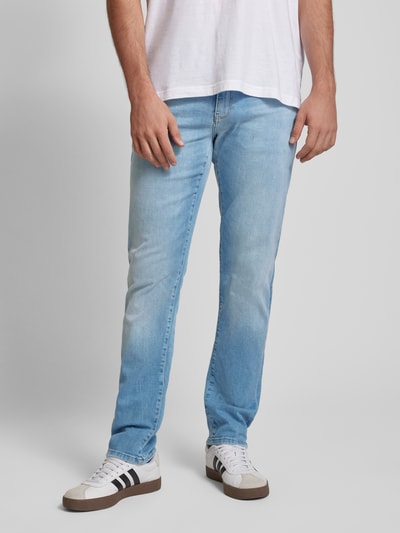 Only & Sons Regular fit jeans in 5-pocketmodel, model 'WEFT' Lichtblauw - 4