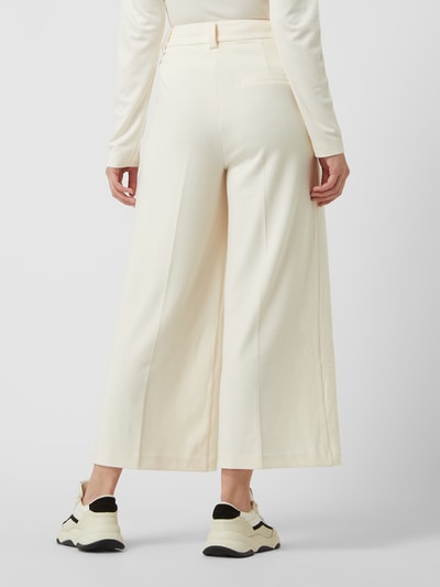 Tom Tailor Wide Leg Bundfaltenhose mit Viskose-Anteil Modell 'Lea' Sand 5