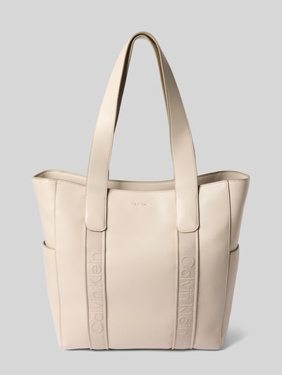 CK Calvin Klein Tote bag in leerlook Beige - 2