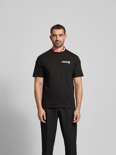 Kenzo T-Shirt aus reiner Baumwolle Black 4