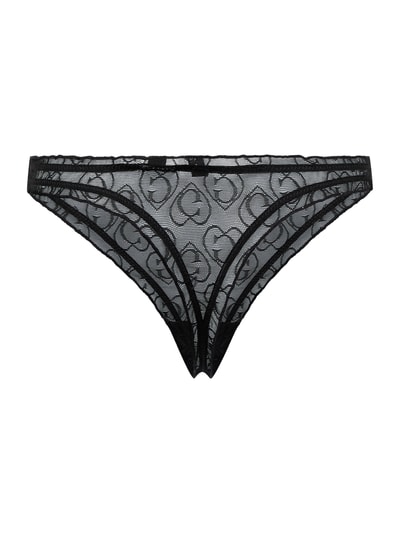 Guess String aus Mesh Modell 'Arielle' Black 2