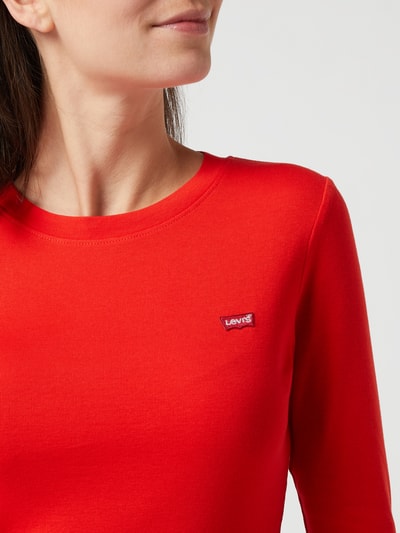 Levi's® Longsleeve aus Bio-Baumwolle  Rot 3