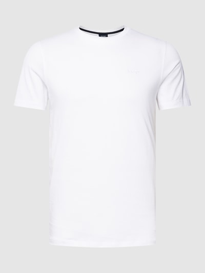 JOOP! Collection T-shirt met labelstitching, model 'Cosimo' Wit - 2