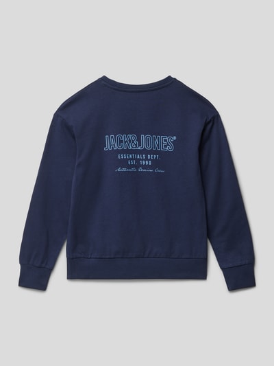 Jack & Jones Sweatshirt mit Label-Print Marine 3