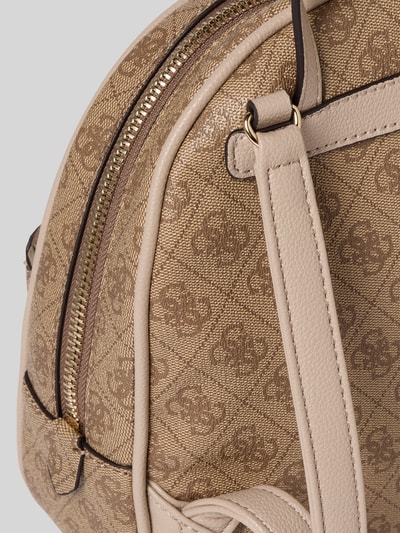 Guess Rugzak met hengsel, model 'MANHATTAN' Lichtbruin - 3