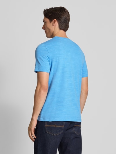 s.Oliver RED LABEL Regular Fit T-Shirt aus Baumwoll-Mix Aqua 5