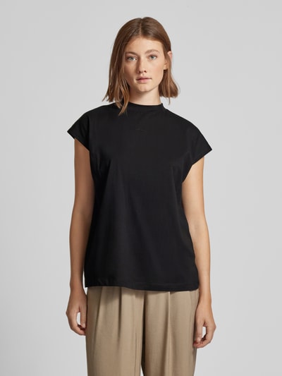 LeGer by Lena Gercke T-Shirt mit Stehkragen Modell 'Irina' Black 4