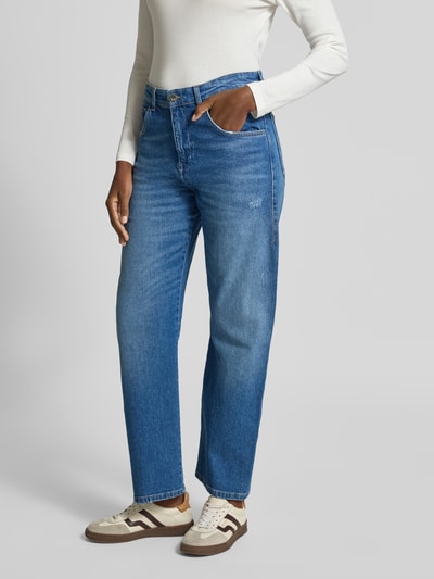 Goldgarn Relaxed Fit Jeans im 5-Pocket-Design Modell 'Mannheim' Blau 4