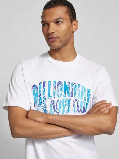 Billionaire Boys Club T-Shirt mit Label-Print Weiss 3