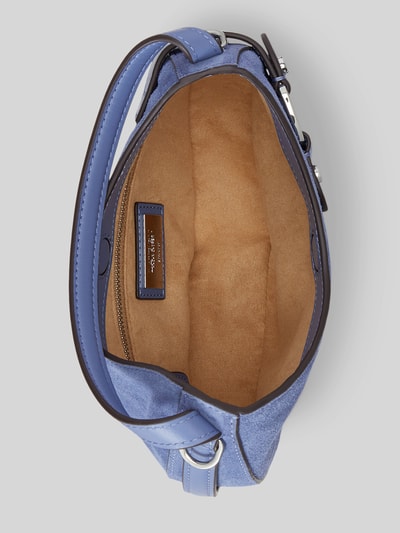 Lauren Ralph Lauren Umhängetasche aus echtem Leder Blau 5
